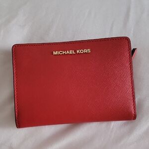 Michael Kors Scarlet Red Wallet